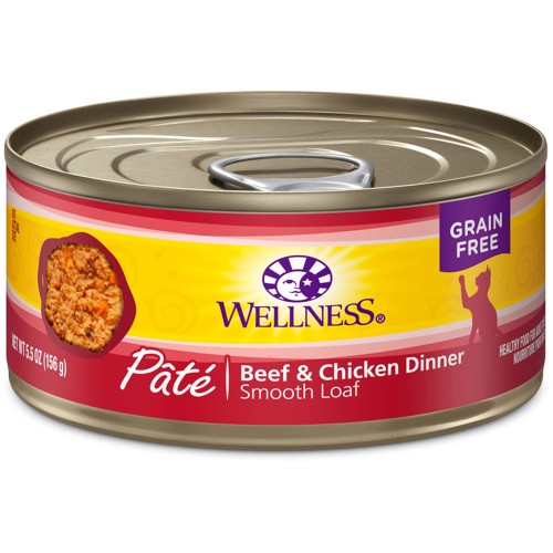 Wellness Pate Beef & Chicken Dinner 5.5oz