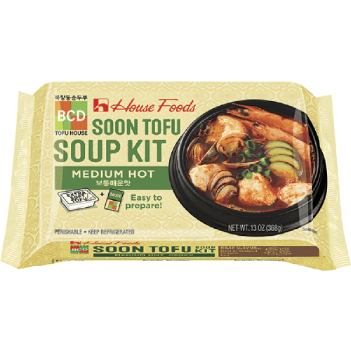 Soon Tofu Soup Kit Medium Hot