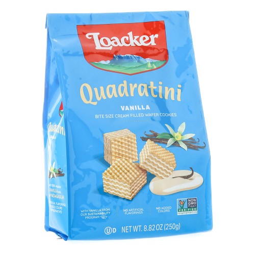 Loacker Quadratini Cookies Vanilla