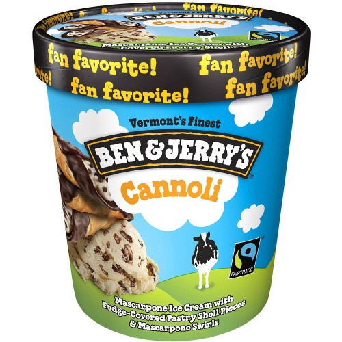 BEN & JERRY'S CANNOLI