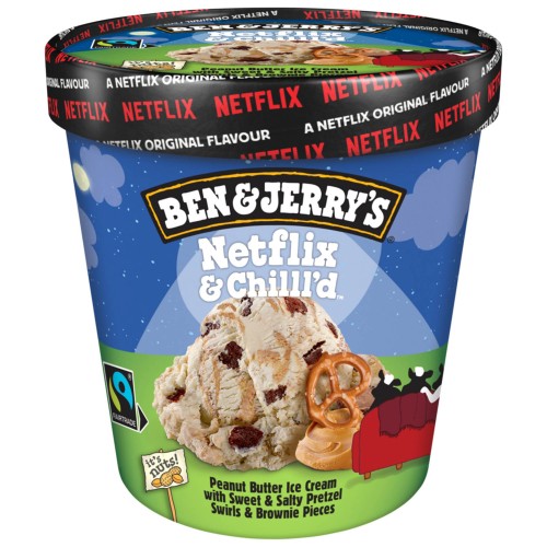 BEN & JERRY NETFLIX & CHILL'D