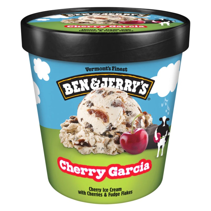 BEN & JERRY'S CHERRY GARCIA