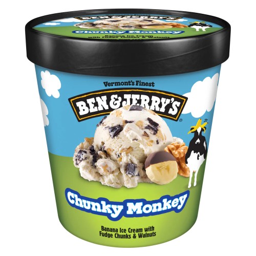 BEN & JERRY'S CHUNKY MONKEY