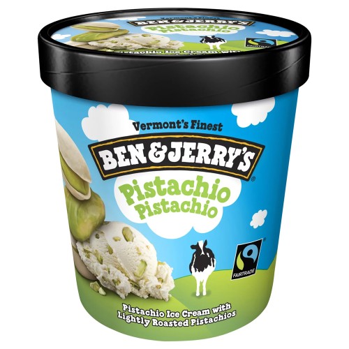 BEN & JERRY'S PISTACHIO