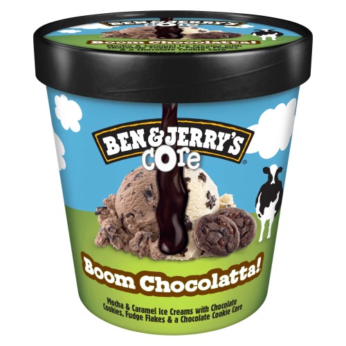 BEN & JERRY'S BOOM CHOCOLATE