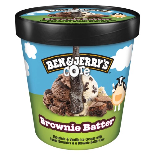 BEN & JERRY'S BROWNIE BATTER CORE