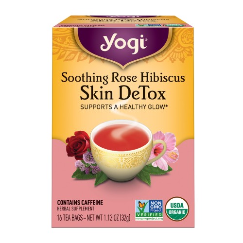 Yogi Soothing Rose Hibiscus Skin Detox