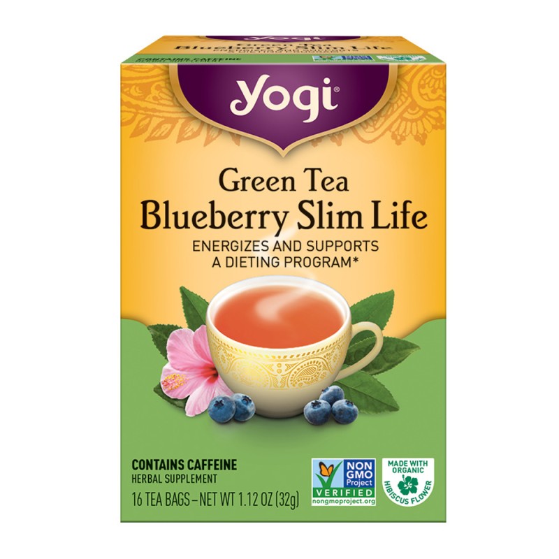 Yogi Green Tea Blueberry Slim Life