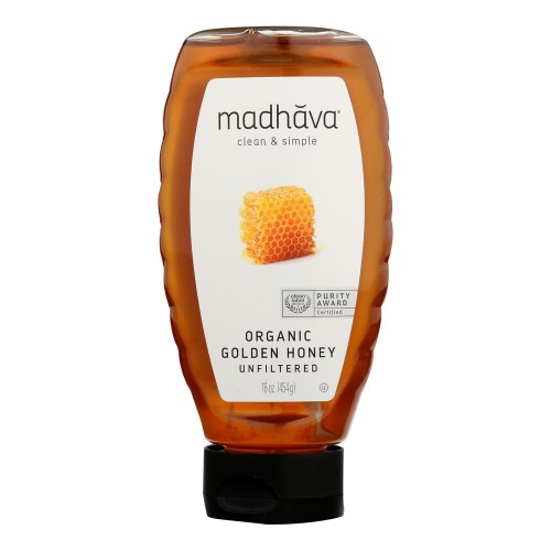 Madhava Organic Honey Golden