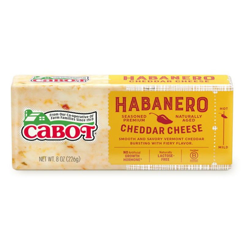 Cabot Bar Habanero Cheese