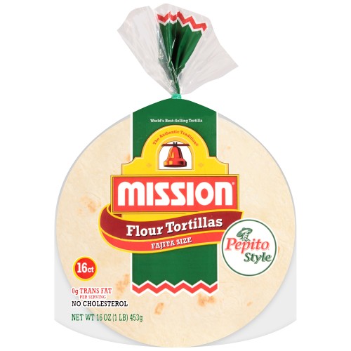 Mission Flour Tortillas Fajita