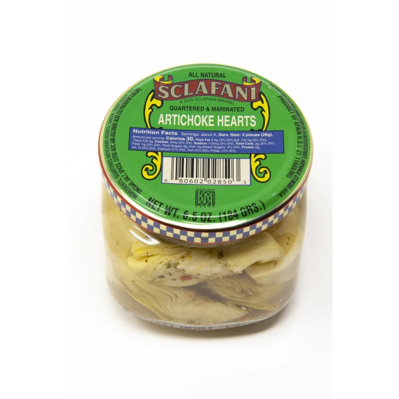 SCLAFANI MARINATED ARTICHOKE HEARTS