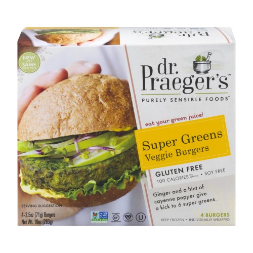 Dr. Praeger Super Greens Veggie Burgers