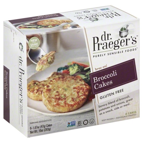 Dr. Praeger's Broccoli Cakes