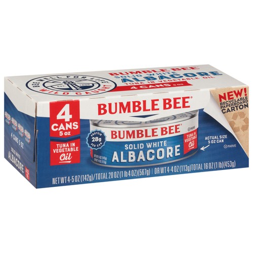 BUMBLE BEE SOLID WHITE ALBACORE