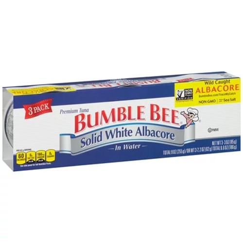 Bumble Bee, Solid White Albacore Tuna In Water,