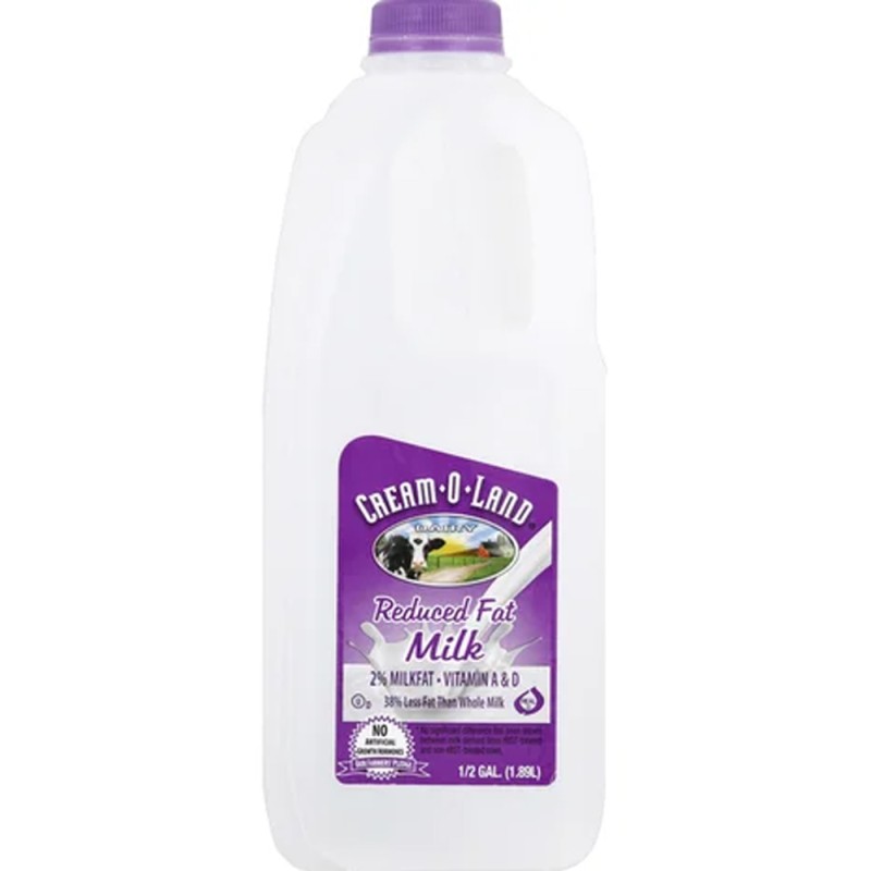 Cream-O-Land Milk Reduced Fat 2%