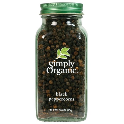 SIMPLY Organic Black Peppercorns