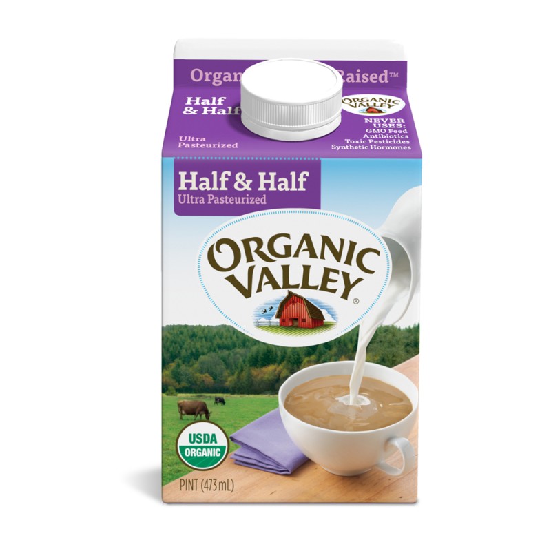 Organic Valley Half & Half Pint