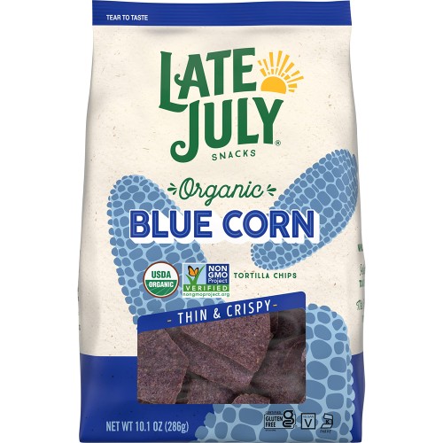 late july blue corn chips