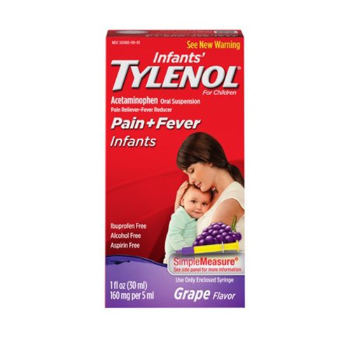 Tylenol Infant Drops - Grape - 1 Oz