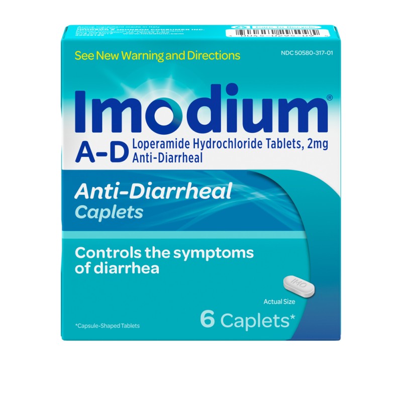 Imodium A-d, Anti-diarrheal, 6 Caplets