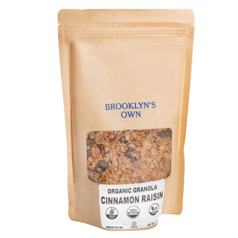 Brooklyn's Own Org Granola Cinnamon Raisin