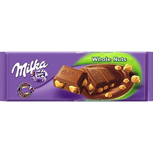 MIlka Chocolate Whole Hazelnut