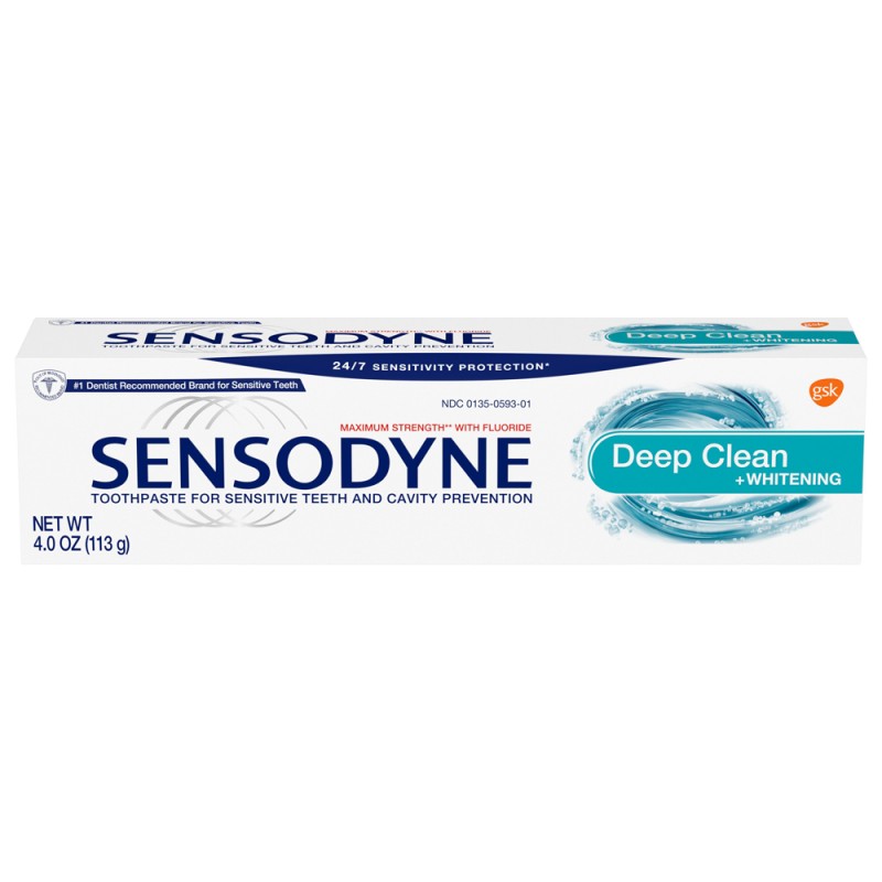 Sensodyne Deep CLean + Whitening