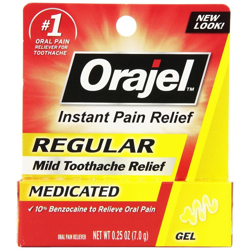 ORAJEL MEDICATED