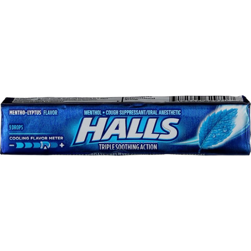 HALLS MENTHO-LYPTUS FLAVOR