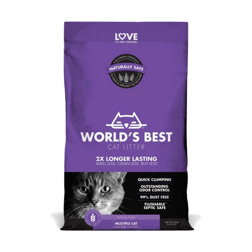 World's best Cat Litter Lavender