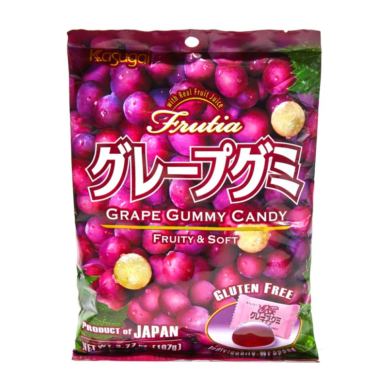 Kasugai Gummy Candy Grape