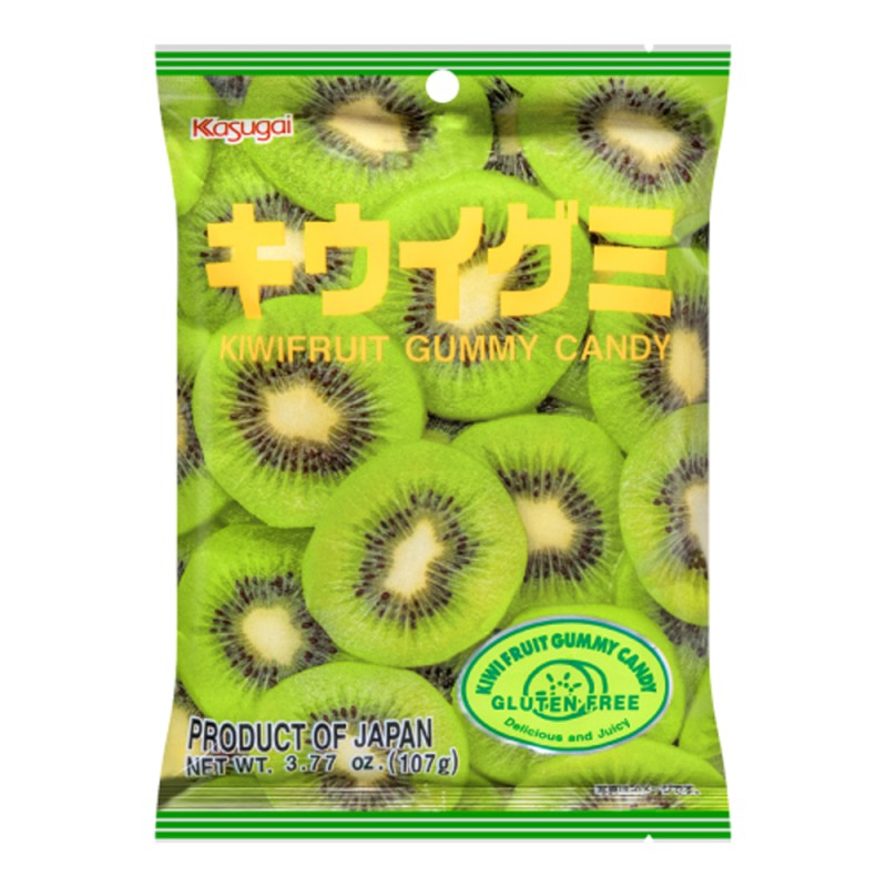 Kasugai Kiwi Fruit Gummy Candy