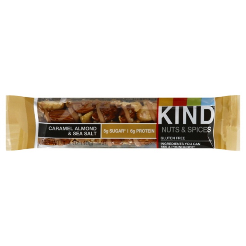 KIND CARAMEL ALMOND AND SEA SALT