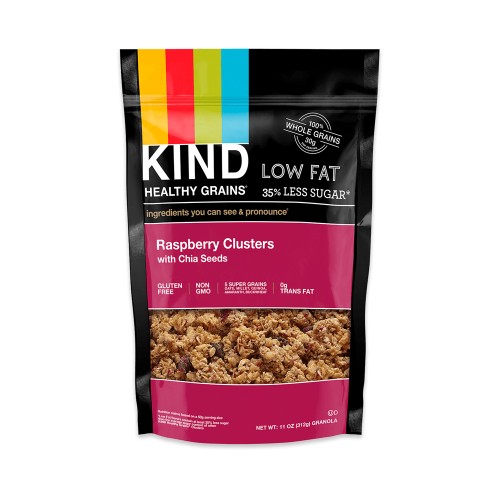 KIND RASPBERRY GRANOLA W CHIA