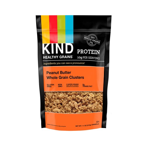 KIND CLUSTERS PEANUT BUTTER WHOLE GRAIN