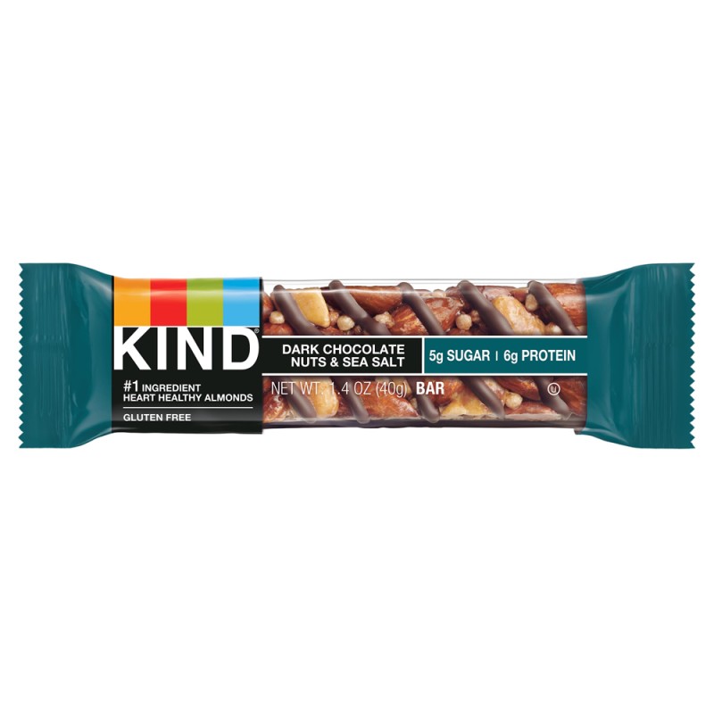 KIND DARK CHOCOLATE NUTS & SEA SALT