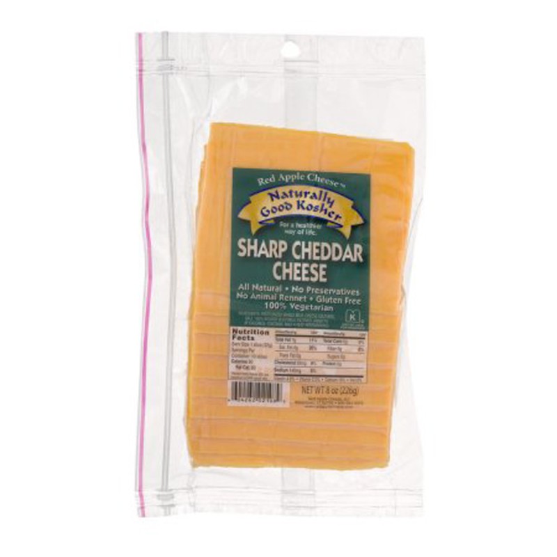 NATURALLY GOOD KOSHER SHARP CHEDDAR CHEESE