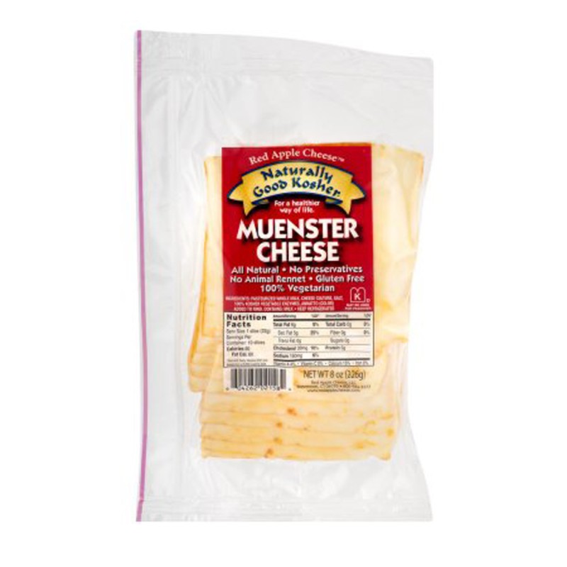 NATURALLY GOOD KOSHER MUENSTER CHEESE