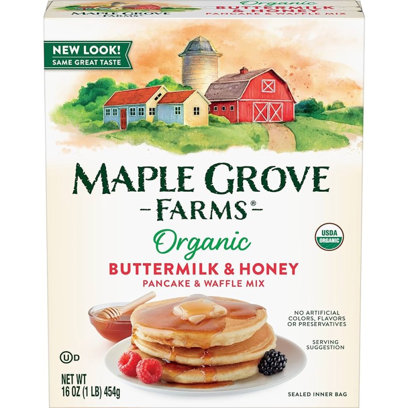 MAPLE GROVE FARMS ORGANIC PANCAKE MIX