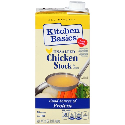 KITCHEN BASICE UNSALTED CHICKEN STOCK