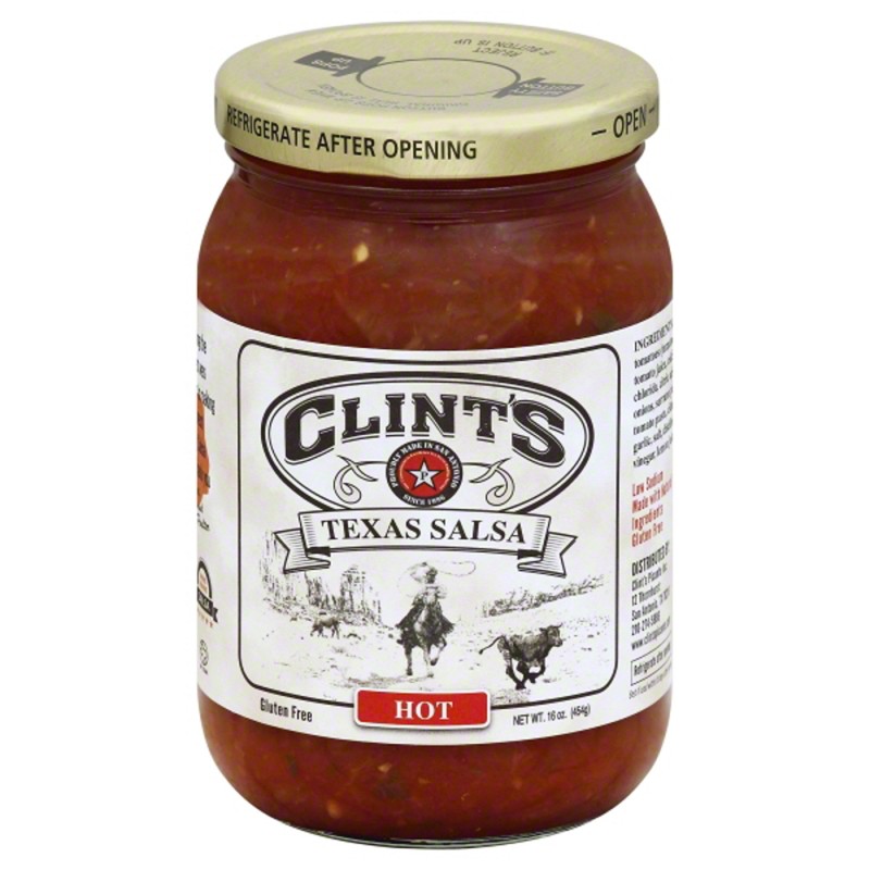 Clint's Texas Salsa Hot