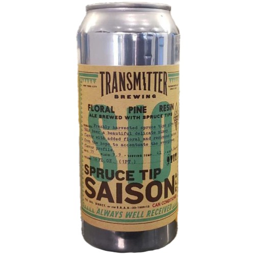 Transmitter Brewing Saison Ale S10