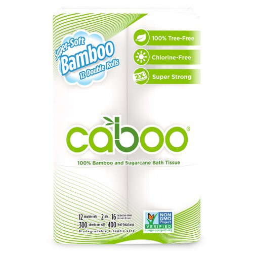 Caboo Bamboo Toilet Paper 12pack