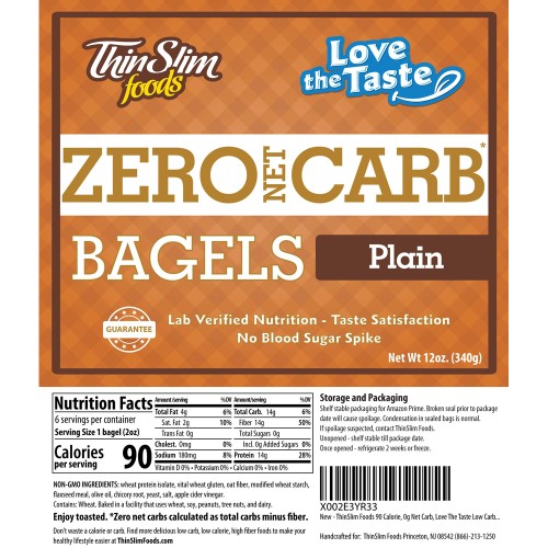 THINSLIM BAGELS PLAIN