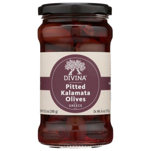 DIVINA PITTED KALAMATA OLIVES