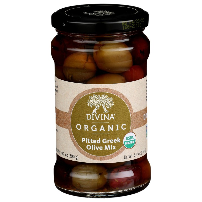 Divina Organic Pitted Greek Olive Mix