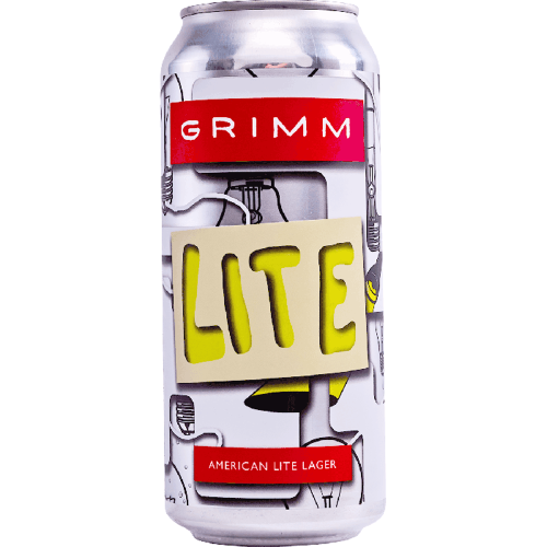 Grimm Brewing Lite Lager