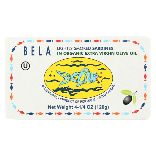 Bella Sardines In EVOO With Smoke Flavor